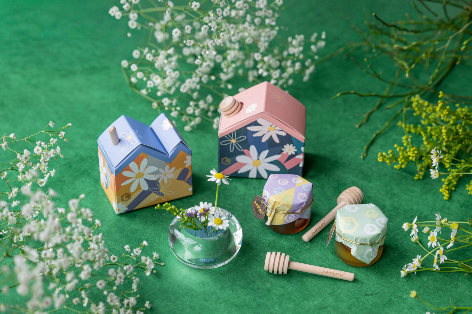 囍寓 Sweet Home 精巧蜂蜜一入組